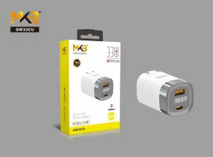 MKB GW33CU 33W LED DISPLAY Quick Charger Adapter